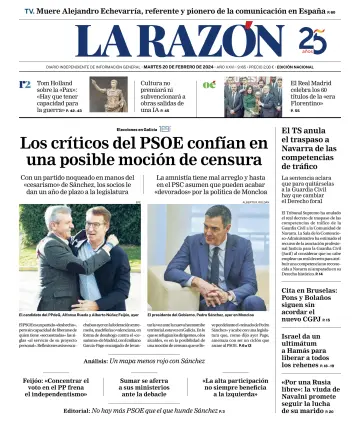 La Razón (1ª Edición) - 20 Feb 2024