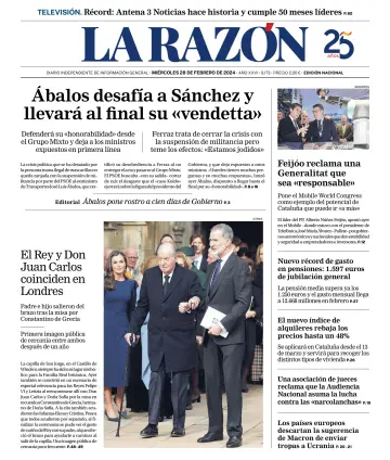 La Razón (1ª Edición) - 28 Feb 2024