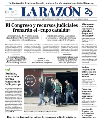 La Razón (1ª Edición) - 21 Mar 2024