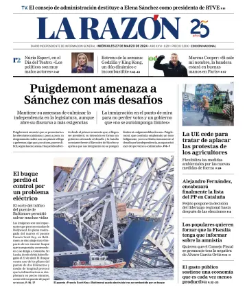 La Razón (1ª Edición) - 27 Mar 2024