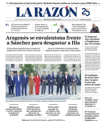 La Razón (1ª Edición) - 09 Apr. 2024