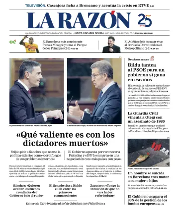 La Razón (1ª Edición) - 11 Apr 2024