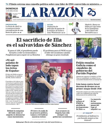 La Razón (1ª Edición) - 14 4月 2024