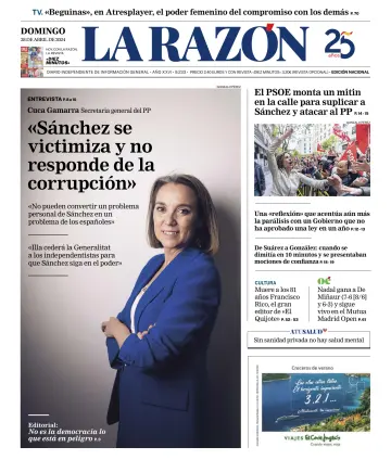 La Razón (1ª Edición) - 28 abril 2024