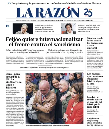 La Razón (1ª Edición) - 02 mayo 2024