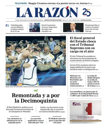 La Razón (1ª Edición) - 09 5월 2024