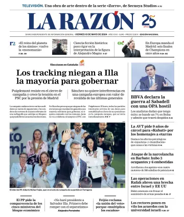 La Razón (1ª Edición) - 10 5月 2024