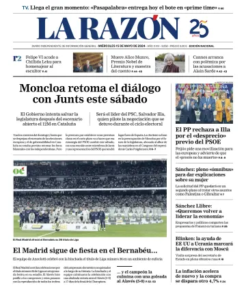 La Razón (1ª Edición) - 15 5월 2024