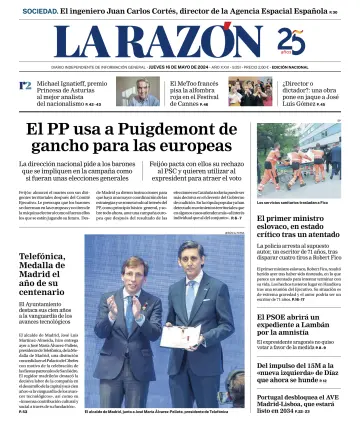La Razón (1ª Edición) - 16 May 2024
