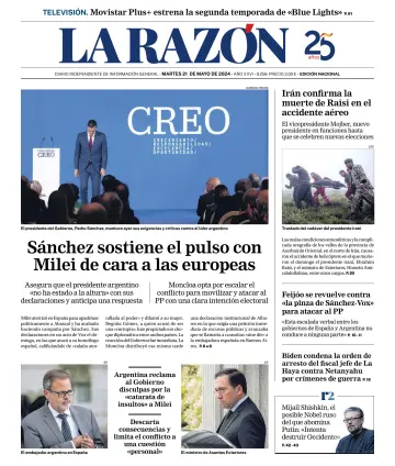 La Razón (1ª Edición) - 21 5월 2024