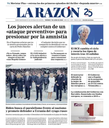 La Razón (1ª Edición) - 07 giu 2024
