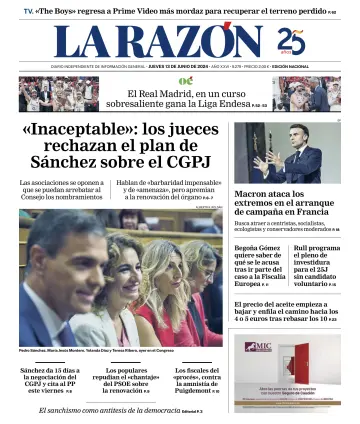 La Razón (1ª Edición) - 13 Jun 2024