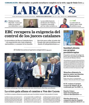 La Razón (1ª Edición) - 18 6월 2024