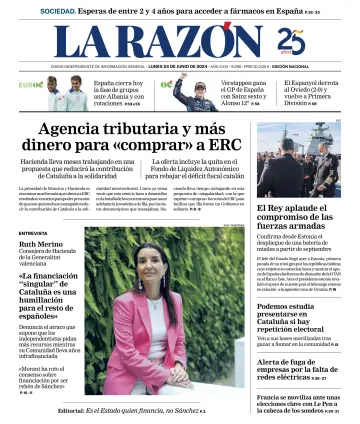 La Razón (1ª Edición) - 24 Jun 2024