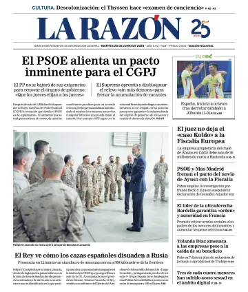 La Razón (1ª Edición) - 25 июн. 2024