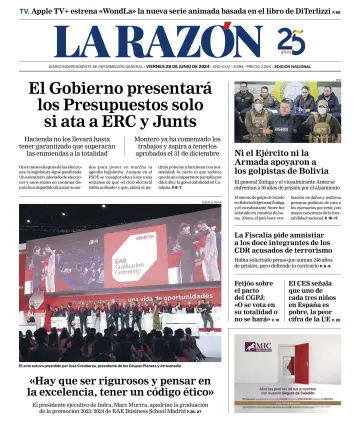 La Razón (1ª Edición) - 28 Jun 2024