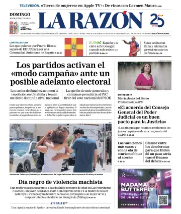 La Razón (1ª Edición) - 30 Jun 2024