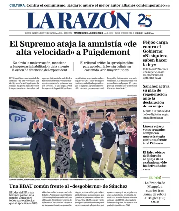 La Razón (1ª Edición) - 2 Jul 2024