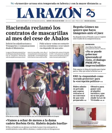 La Razón (1ª Edición) - 4 Jul 2024