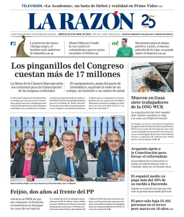 La Razón (Levante) - 3 Apr 2024