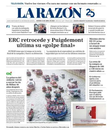 La Razón (Levante) - 12 4월 2024
