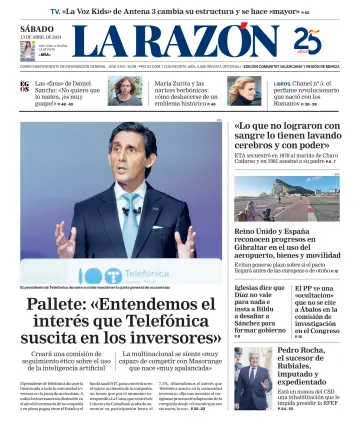 La Razón (Levante) - 13 Apr. 2024