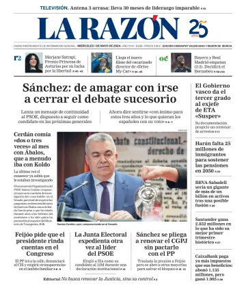La Razón (Levante) - 01 五月 2024