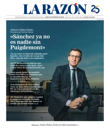 La Razón (Cataluña) - 5 Feb 2024