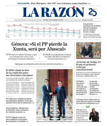 La Razón (Cataluña) - 16 Feb 2024