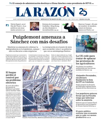 La Razón (Cataluña) - 27 Mar 2024