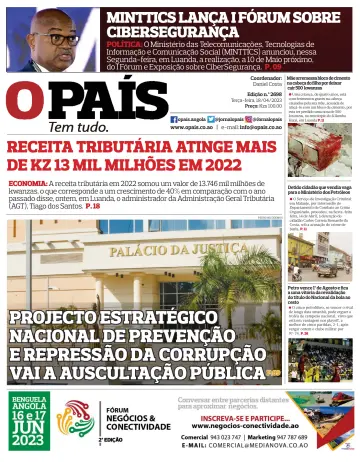 OPais (Angola) - 18 апр. 2023
