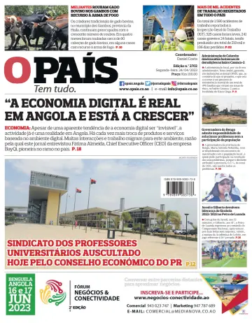 OPais (Angola) - 24 四月 2023
