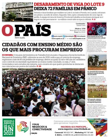 OPais (Angola) - 02 mai 2023
