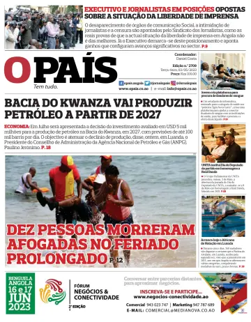 OPais (Angola) - 03 ma 2023