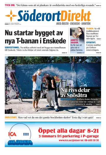 Mitt i Söderort, Årsta, Enskede - 22 Aug 2020