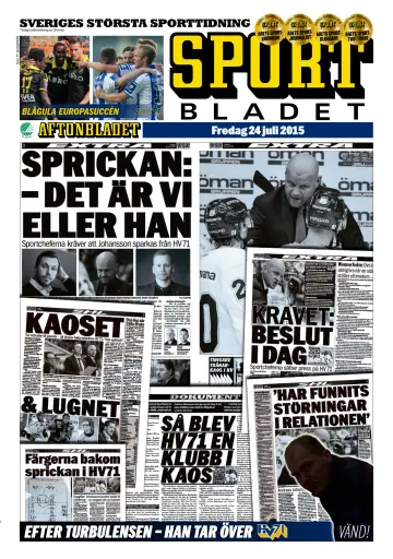 Sportbladet - 24 Jul 2015