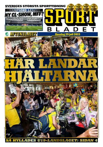 Sportbladet - 29 Jul 2015
