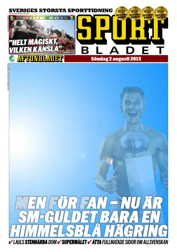 Sportbladet - 2 Aug 2015