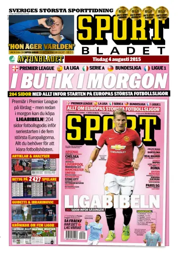 Sportbladet - 4 Aug 2015