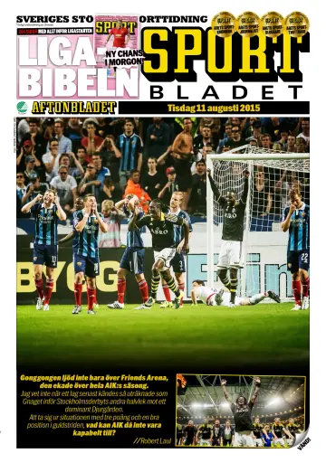 Sportbladet - 11 Aug 2015