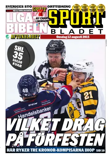 Sportbladet - 12 Aug 2015