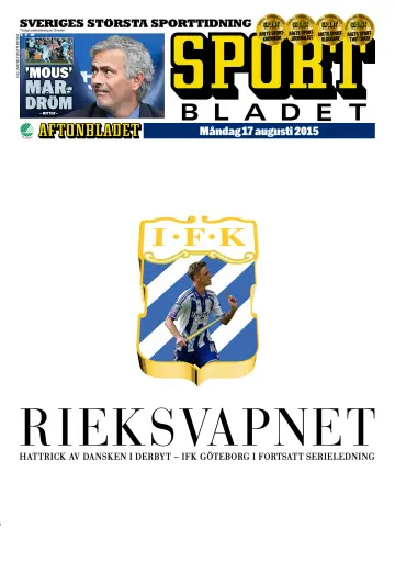 Sportbladet - 17 Aug 2015