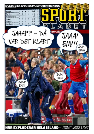 Sportbladet - 4 Sep 2015