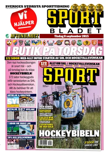 Sportbladet - 8 Sep 2015
