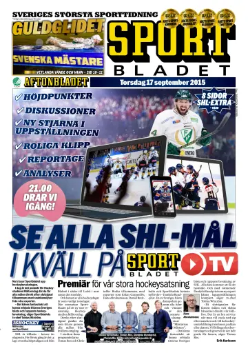 Sportbladet - 17 Sep 2015