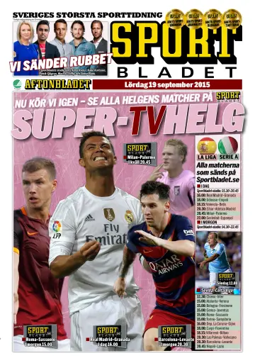 Sportbladet - 19 Sep 2015