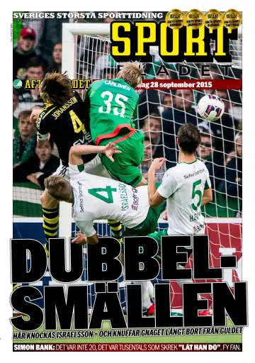Sportbladet - 28 Sep 2015