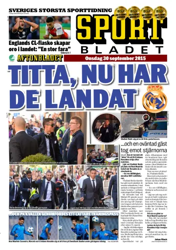 Sportbladet - 30 Sep 2015