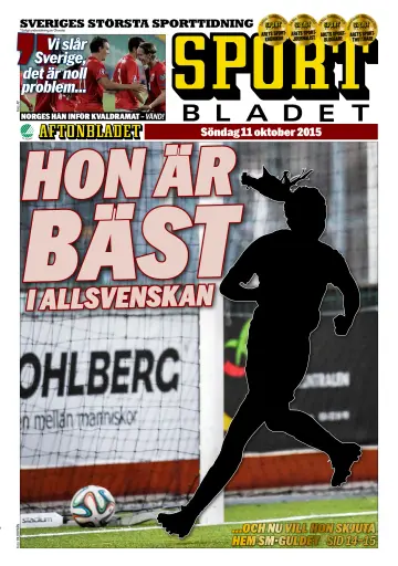 Sportbladet - 11 Oct 2015