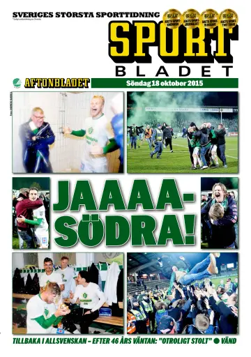 Sportbladet - 18 Oct 2015